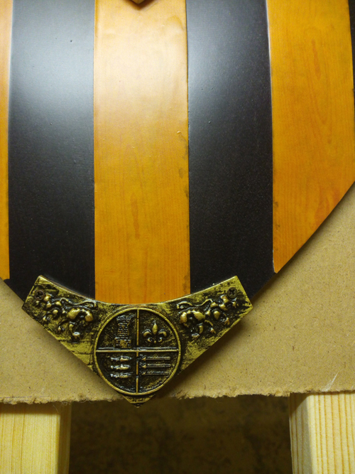 Геральдический щит ордена Тамплиеров